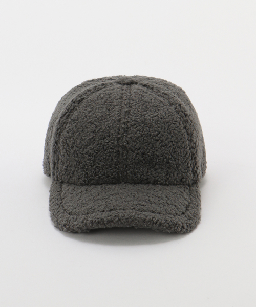 FRAMeWORK（フレームワーク）の「FERRUCCIO VECCHI boa キャップ（キャップ・レディース・グレー・FREE）」の6枚目の写真