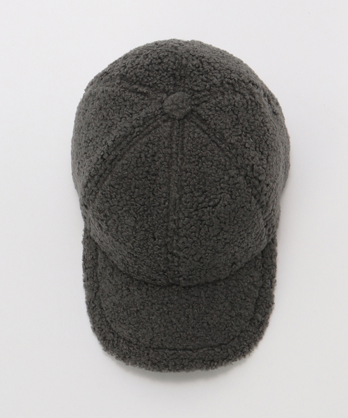 FRAMeWORK（フレームワーク）の「FERRUCCIO VECCHI boa キャップ（キャップ・レディース・グレー・FREE）」の9枚目の写真