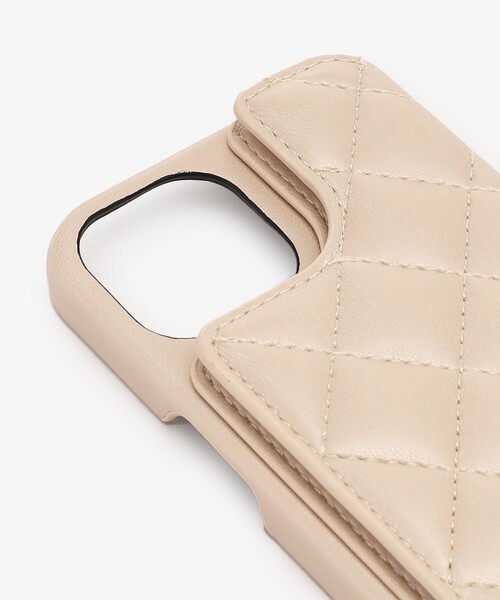 Afternoon Tea（アフタヌーンティー）の「キルティングiPhone15/14ケース（スマホケース/カバー・レディース・ブルー/ベージュ・ONE SIZE）」の5枚目の写真