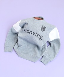 FUNALIVE（ファンアライブ）の「裏起毛 オーバーサイズ プリントトレーナー kids（スウェット・キッズ）」