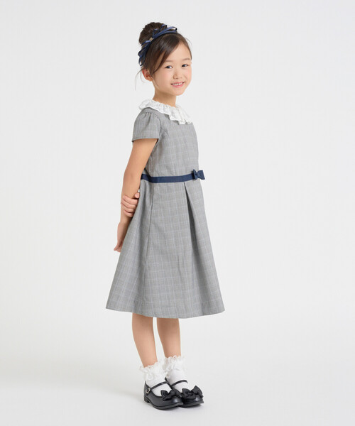 COMME CA ISM(コムサイズム)の「【セットアイテム】レース襟付きドレス×ボレロ(110-130cm)(ワンピース・キッズ・ネイビー系・110cm/120cm/130cm)」の5枚目の写真