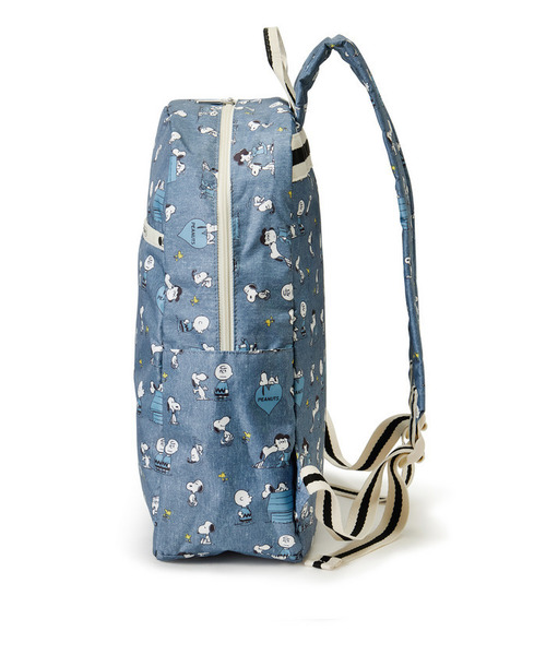 LeSportsac(レスポートサック)の「DAILY BACKPACK ピーナッツハッピーパルズ(バックパック/リュック・レディース・ブルー・FREE)」の5枚目の写真