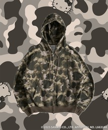 WISH FOR EVER(EBbVtH[Go[)A LOT OFgHELLO KITTYh DOUBLE ZIP HOODIE(p[J[)