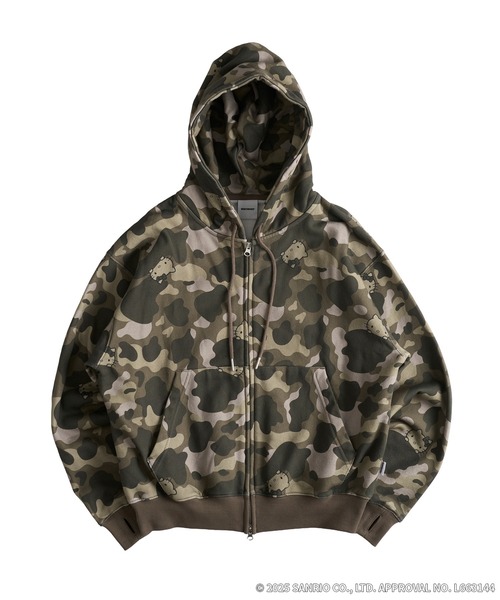 セール】A LOT OF“HELLO KITTY” DOUBLE ZIP HOODIE（パーカー）｜WISH