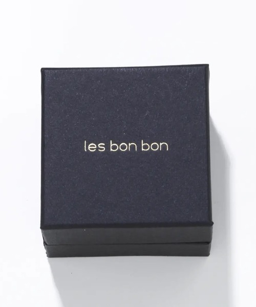 les bonbon(ルボンボン)の「【les bon bon】serendip rose quartz pierce/セレンディップ ローズクォーツ ピアス BOB846(ピアス(両耳用)・レディース・ゴールド・FREE)」の4枚目の写真