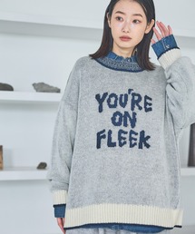 LAKOLE | ロゴモールジャガードニットプルオーバー / 602318(ニット/セーター)