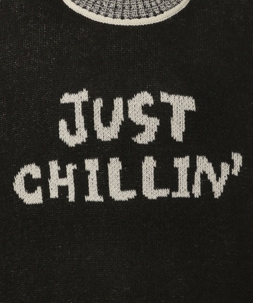 LAKOLE（ラコレ）の「ロゴモールジャガードニットプルオーバー / 602318（ニット/セーター・レディース・レッド/ブラック/ライトブルー/オフホワイト・FREE）」の8枚目の写真