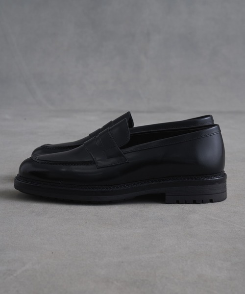 PUBLIC TOKYO(パブリックトウキョウ)の「SCOTCHGARDレザーローファー(ローファー・メンズ・ブラック・2/1/3)」の9枚目の写真