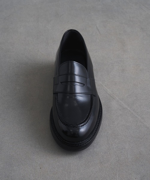 PUBLIC TOKYO(パブリックトウキョウ)の「SCOTCHGARDレザーローファー(ローファー・メンズ・ブラック・2/1/3)」の10枚目の写真