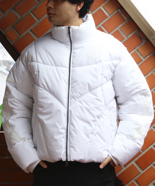 8(eight)(エイト)の「トライバルショートパファーブルゾン(ブルゾン・メンズ・ホワイト/ブラック・MEDIUM/X-LARGE/LARGE)」の6枚目の写真