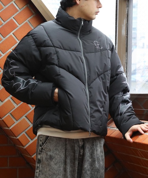 8(eight)(エイト)の「トライバルショートパファーブルゾン(ブルゾン・メンズ・ホワイト/ブラック・MEDIUM/X-LARGE/LARGE)」の17枚目の写真