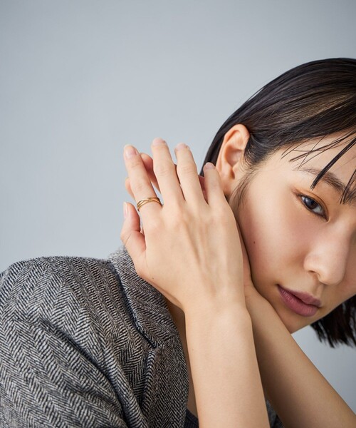 Jouete（ジュエッテ）の「[レイヤー] K10YG リング タングル（リング・レディース・イエローゴールド・9号/15号/13号/11号）」の5枚目の写真