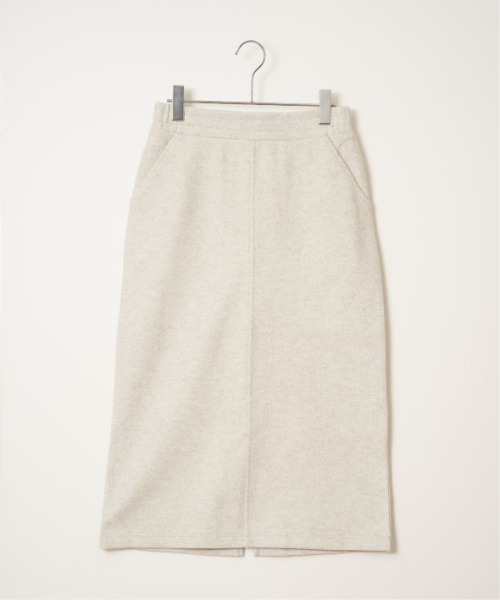 LBC(エルビーシー)の「ジャージメルトンIラインスカート(スカート・レディース・ベージュ/チャコール/グレー/カーキ・M/L)」の13枚目の写真