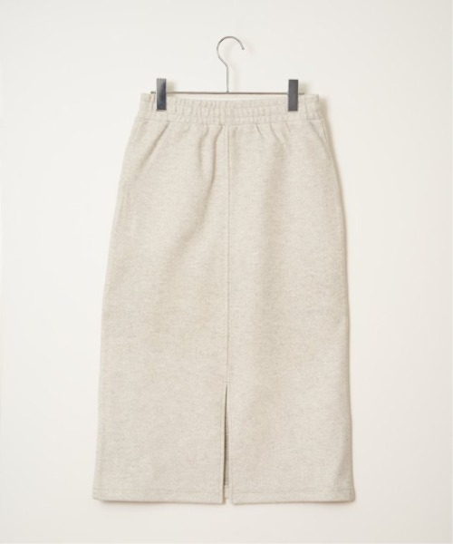 LBC(エルビーシー)の「ジャージメルトンIラインスカート(スカート・レディース・ベージュ/チャコール/グレー/カーキ・M/L)」の14枚目の写真