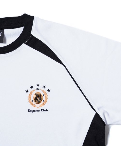 GAKKAI UNIONS（ガッカイユニオンズ）の「GK ヘリテージ ラグラン 半袖Tシャツ ホワイト（Tシャツ/カットソー・レディース・その他・MEDIUM/LARGE）」の4枚目の写真
