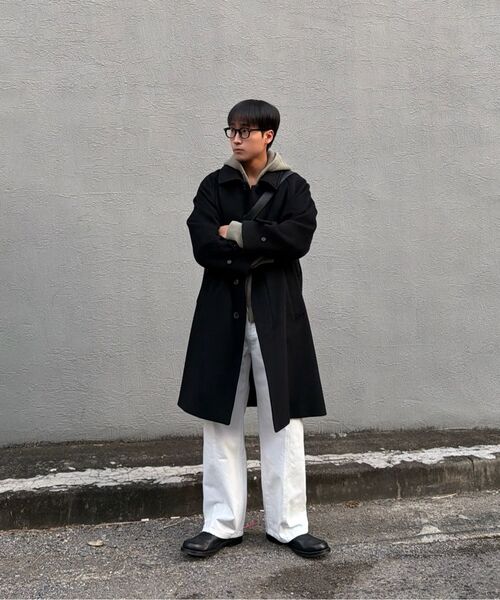 MUSINSA STANDARD（ムシンサスタンダード）の「リブニットフードパーカー[セージ]（ニット/セーター・メンズ・その他・XX-LARGE/LARGE/MEDIUM/SMALL/X-LARGE）」の7枚目の写真