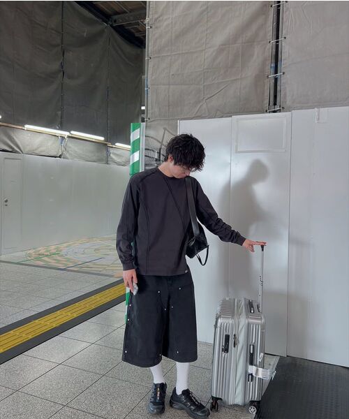 NOMANUAL(NOMANUAL)の「C.D.L BERMUDA PANTS - WASHED BLACK(その他パンツ・レディース・その他・SMALL/MEDIUM/LARGE)」の13枚目の写真