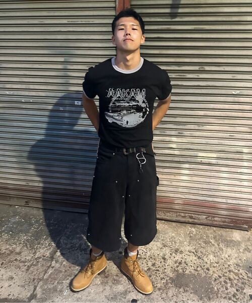 NOMANUAL(NOMANUAL)の「C.D.L BERMUDA PANTS - WASHED BLACK(その他パンツ・レディース・その他・SMALL/MEDIUM/LARGE)」の18枚目の写真