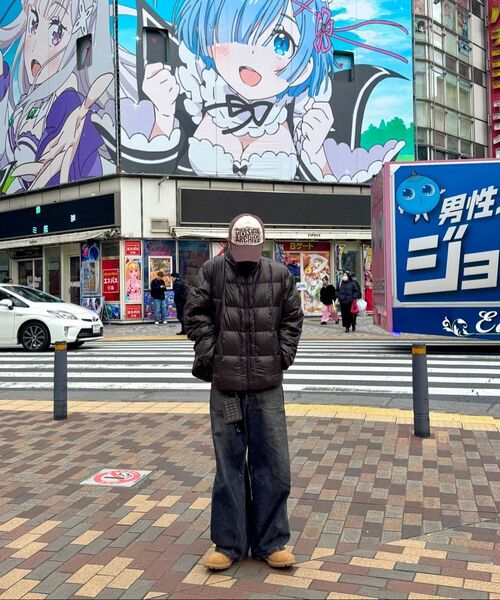 TRILLION(トリリオン)の「ラウンドポケットバルーンフィットウォッシュデニムパンツ(イエローブラック)(デニムパンツ・レディース・その他・MEDIUM/LARGE/X-LARGE/SMALL)」の16枚目の写真