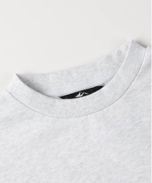 CAMP7(キャンプセブン)の「【CAMP7】胸ラベルロゴ クルーネックトレーナー (シンプルデザイン/裏毛素材/抗菌防臭/デイリーカジュアル/ユニセックス)(スウェット・メンズ・ライトグレー/ブラック/オリーブ・M/XL/L)」の6枚目の写真