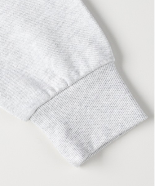 CAMP7(キャンプセブン)の「【CAMP7】胸ラベルロゴ クルーネックトレーナー (シンプルデザイン/裏毛素材/抗菌防臭/デイリーカジュアル/ユニセックス)(スウェット・メンズ・ライトグレー/ブラック/オリーブ・M/XL/L)」の7枚目の写真