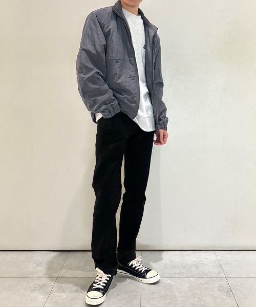 CAMP7(キャンプセブン)の「【CAMP7】胸ラベルロゴ クルーネックトレーナー (シンプルデザイン/裏毛素材/抗菌防臭/デイリーカジュアル/ユニセックス)(スウェット・メンズ・ライトグレー/ブラック/オリーブ・M/XL/L)」の12枚目の写真