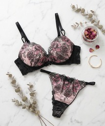 FUNALIVE（ファンアライブ）の「【脇高】セクシー系ブラ＆Tバックショーツ（ブラ&ショーツ）」