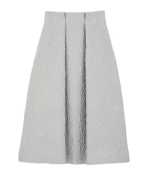 ティアラ　TIARA フレアスカート　スカート Tiara（ティアラ） スカート リボンベルト付切り替えフレアスカート