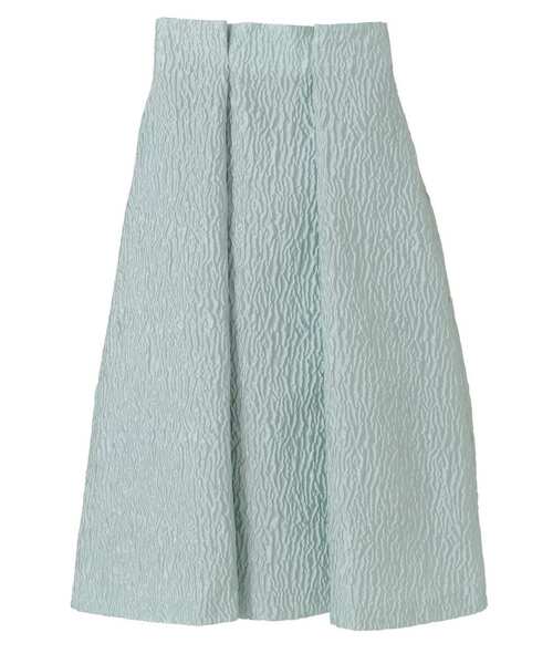 ティアラ　TIARA フレアスカート　スカート Tiara（ティアラ） スカート リボンベルト付切り替えフレアスカート