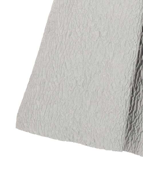 Tiara（ティアラ）の「ジャガードタックフレアスカート（スカート・レディース・グレー/ミント・3/2）」の16枚目の写真