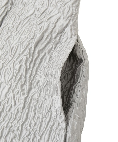 Tiara（ティアラ）の「ジャガードタックフレアスカート（スカート・レディース・グレー/ミント・3/2）」の17枚目の写真