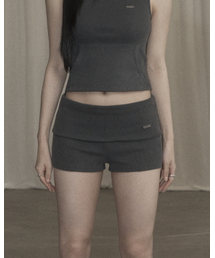 KHAKIPOINT（カーキポイント）の「Vintage Mini Shorts (charcoal)（その他パンツ）」