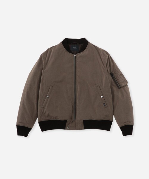 Saturdays NYC（サタデーズ ニューヨークシティ ）の「Christo Bomber（ブルゾン・メンズ・ベージュ/ブラック・M/L/XL）」の4枚目の写真