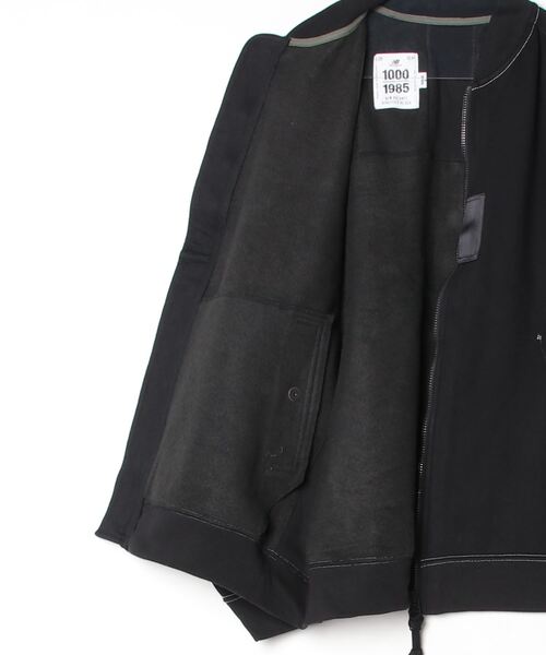 NEW BALANCE(ニューバランス)の「1000 フライトジャケットレギュラーフィット(ブルゾン・メンズ・ブラック/グレー・SMALL/MEDIUM/LARGE/X-LARGE)」の14枚目の写真