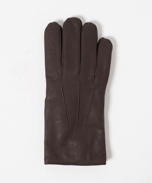 UNITED ARROWS(ユナイテッドアローズ)の「レザーグローブ(手袋・メンズ・ブラック/ダークブラウン・8h/8)」の3枚目の写真