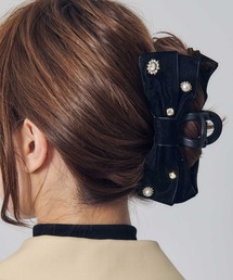 バレッタ/ヘアクリップ（ブラック/黒色系）ファッション通販 - ZOZOTOWN