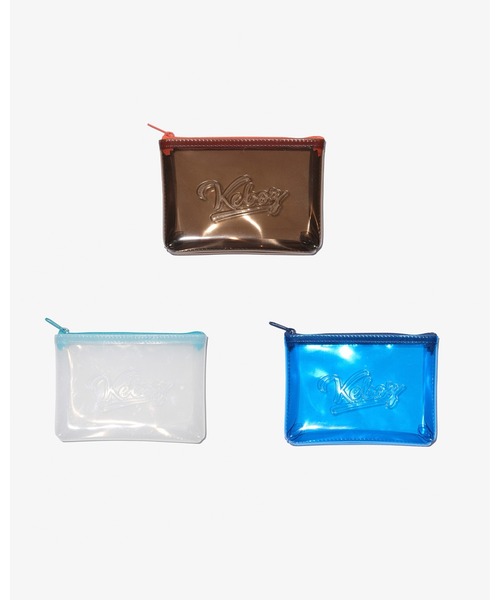 KEBOZ（ケボズ）の「ICON CLEAR POUCH（ポーチ・メンズ・ブルー/クリア/ブラウン・FREE）」の6枚目の写真
