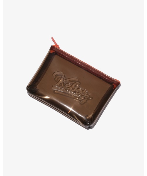 KEBOZ（ケボズ）の「ICON CLEAR POUCH（ポーチ・メンズ・ブルー/クリア/ブラウン・FREE）」の4枚目の写真