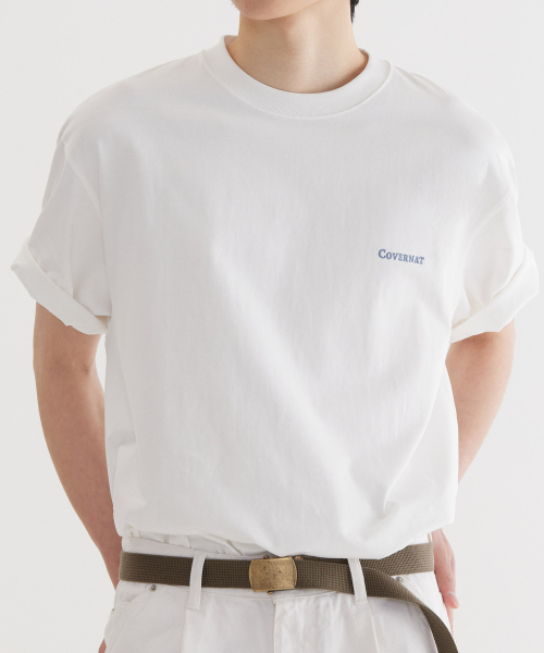 COVERNAT(カバーナット)の「スモールアセンティックTシャツホワイト(Tシャツ/カットソー・レディース・その他・SMALL/MEDIUM/X-SMALL/X-LARGE/LARGE/XX-LARGE)」の7枚目の写真