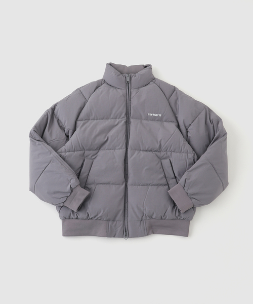 Carhartt WIP(カーハートダブリューアイピー)の「CARHARTT WIP / カーハート ダブリューアイピー NEBRASKA JACKET(ダウンジャケット/コート・メンズ・グレー/ブラック・MEDIUM/SMALL)」の14枚目の写真