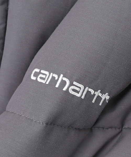 Carhartt WIP(カーハートダブリューアイピー)の「CARHARTT WIP / カーハート ダブリューアイピー NEBRASKA JACKET(ダウンジャケット/コート・メンズ・グレー/ブラック・MEDIUM/SMALL)」の15枚目の写真