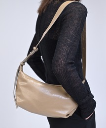 enlit（エンリット）の「【 enlit 】 クラックデザイン マルチウェイベルト ショルダーバッグ（ショルダーバッグ）」