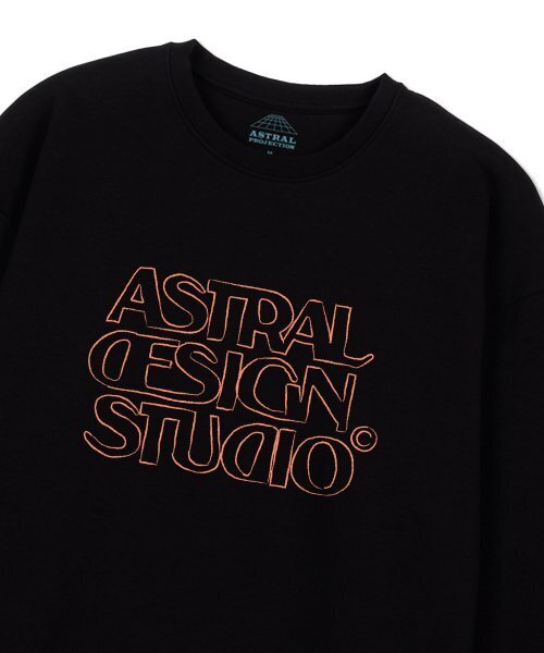 ASTRAL PROJECTION（アストラルプロジェクション）の「アストラルデザインスタジオ2 オーバーサイズ スウェット_ブラック（スウェット・メンズ・その他・MEDIUM/LARGE/X-LARGE/XX-LARGE）」の3枚目の写真