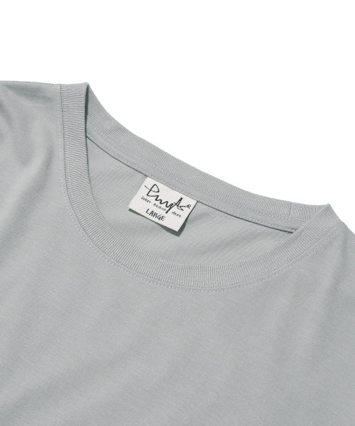 PHYSICAL DEPARTMENT（フィジカル デパートメント）の「[クールコットン] ランニングクラスロングスリーブ_ソリッドグレー（Tシャツ/カットソー・レディース・その他・MEDIUM/LARGE/X-LARGE/SMALL）」の4枚目の写真
