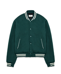 ROLLINGSTUDIOS（ローリングスタジオ）の「VARSITY JACKET WOOL GREEN（スタジャン）」