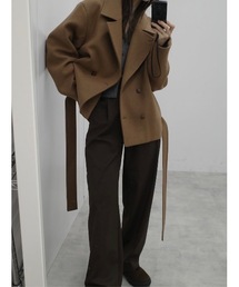STYLEMIXER（スタイルミキサー）の「ウールベルトショートコート（その他アウター）」