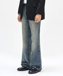 DECET（デケト）の「Dawn Semi Flared Jeans DCPT044STNGRBlue（デニムパンツ）」