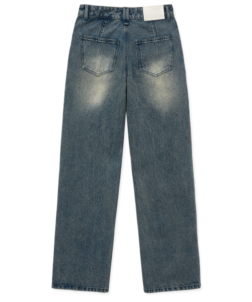 DECET（デケト）の「Dawn Semi Flared Jeans DCPT044STNGRBlue（デニムパンツ・レディース・その他・26/28/30/32/34）」の8枚目の写真