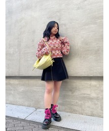 【未使用品】Desigual デシグアル タートルネックセーター Ｌサイズ Desigual（デシグアル） ニット セーター ラクロワのコラージュ