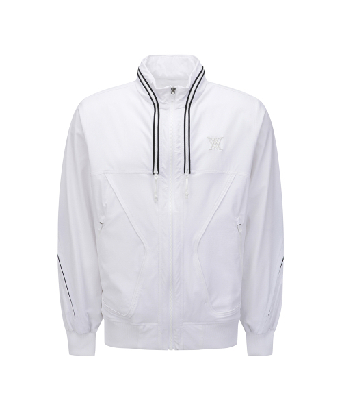 ANEW GOLF(アニューゴルフ)の「MEN SP HIDDEN HOOD MA-1 JACKET_WH(ナイロンジャケット・メンズ・その他・XX-LARGE/XXX-LARGE/MEDIUM/LARGE/X-LARGE)」の1枚目の写真